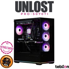 Tebilon Unlost Pro-Amd Ryzen 7800X3D-MSI Geforce Rtx 5070TI 12GB-MSI Pro B650M P-32GB-MSI M450 1tb-Oem Paket