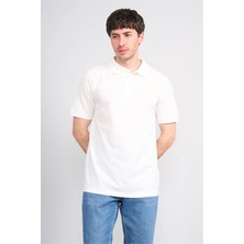 Çetinkaya Chester Polo 2742 Polo Yaka Regular Pike T-Shirt Krem