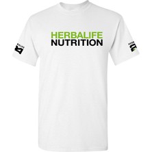 Elit Baskı Dünyası Herbalife Tshirt , Dri Fit Sporcu , Kolları H24BASKILI
