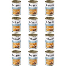 Dr.sacchi Yetişkin Kedi-Tavuklu Ciğerli 400GR x x 12 Adet