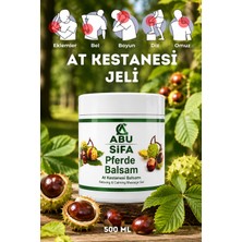 ABUŞİFA BİTKİSEL At Kestanesi Masaj Jeli 500 ml Ferahlatıcı ve Rahatlatıcı Etkili Jel Abusıfa Bıtkısel
