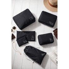 Empressco Best Concept 6’lı Siyah Valiz Düzenleyici Bavul Içi Organizer Set Seyahat Hurcu - Fiyatı, Yorumları