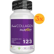 Suda Collagen Multiform 90 Tablet - 3 Adet (Toplam 270 Tablet)