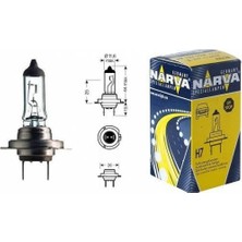 Narva 12V H7 55W Halojen Ampul Narva 48328