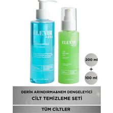 Elexir Eva -Yüz Temizleme Jeli + Arındırıcı Peeling Jel (Avantajlı Ikili Set)