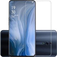 Astakos Oppo Uyumlu Reno (CPH1917) Nano Kırılmaz Cam Ekran Koruyucu Şeffaf