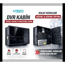 Pvc Pano Dvr Kabin ve Monitör Koruma Panosu TEICO-5540