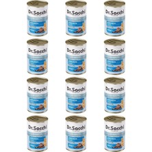 Dr.sacchi Yetişkin Kedi-Somonlu 400GR x 12 Adet