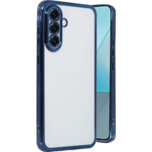 Mudanis Samsung Galaxy A56 Kılıf Razer Lensli Silikon - Lacivert
