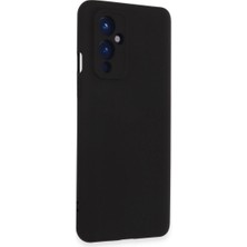 Mudanis One Plus 9 Kılıf Nano Içi Kadife Silikon - Siyah