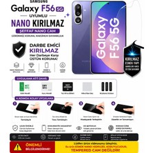 Astakos Samsung Galaxy F56 Ile Tam Uyumlu Nano Hidrojel Kırılmaz Ekran Koruyucu Film