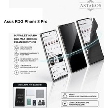 Asus Rog Phone 8 Pro Uyumlu Hayalet Nano Kırılmaz Hidrojel Ekran Tpu Film Astakos