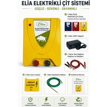 Elia Elektrikli Çit Makinası Domuz Kovucu 8 Joule Profesyonel Koruma Cihazı