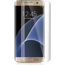 Astakos Samsung Uyumlu Galaxy S7 Edge Nano Kırılmaz Cam Ekran Koruyucu Şeffaf