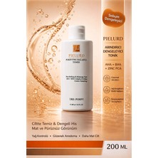 Pielurd Arındırıcı Dengeleyici Tonik 200 ml - AHA BHA ve Zinc PCA Gözenek Sıkılaştırıcı Matlık