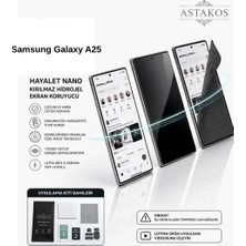 Samsung Galaxy A25 Uyumlu Hayalet Nano Kırılmaz Hidrojel Ekran Tpu Film Astakos