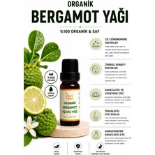 Aliye's Planet %100 Organik Bergamot Uçucu Yağı | Yüz Saç Vücut | Aromaterapi | Stres Rahatlatıcı