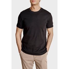 Brooks Brothers Logolu % 100 Pamuk Bisiklet Yaka T-Shirt Erkek T Shirt BBSS26MTS002112