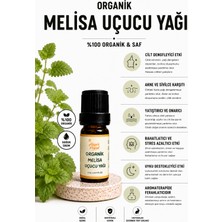 Aliye's Planet %100 Organik Melisa Uçucu Yağı – Cilt Bakımı, Aromaterapi, Stres Azaltıcı & Uyku Destekleyici