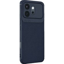 Teleplus Honor 600 Kılıf Kamera Korumalı Negro Karbon Tasarım Silikon