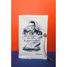 Kitap Aksesuar Kitap Kılıfı - Sabahattin Ali Değirmen