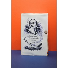 Kitap Aksesuar Kitap Kılıfı - Cemal Süreya Aslan Heykelleri