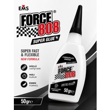 Ems Force 808 Japon Yapıştırıcı 50 gr – Ekstra Güçlü Hızlı Kuruyan Süper Yapıştırıcı