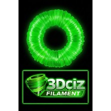 3D Çiz 3D Kalem Filament Pla Glow In The Dark (Karanlıkta Parlayan) 20 Metre (10 x 2 Metre)