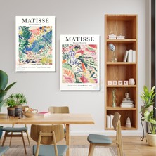 Artarilion Dikey 2'li Kanvas Tablo Seti Henri Matisse Salon Ev  Ofis Tablosu Yeni Ev Hediyesi Baskı Tablo