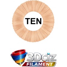 3D Çiz Pla 3D Kalem Filament Pla Ten Renk (2x5 Metre) 10 Metre Pla Filament