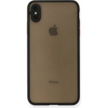Küçük Hazine Apple Iphone Xs Max Kılıf Montreal Silikon Kapak - Siyah