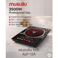 Ailipu Musullu Çelik Tabanlı 3500W Indiksiyon Ocak ALP-13A(HER Trencereye Uyumlu)