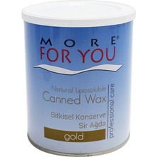 More For You Bitkisel Konserve Sir Ağda Naturel (Sarı) 800 ml