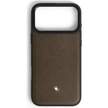 Montblanc Sartorial Deri iPhone 17 Pro Max Için Telefon Kılıfı 221716
