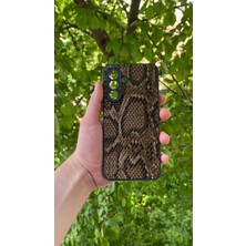 Glazef Galaxy A56 Yılan Desenli Kabartma Dokulu Kılıf
