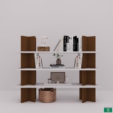 Barisbo Design Vega Modern Çok Amaçlı Açık Raflı Kitaplık