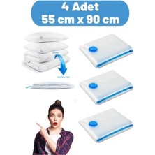 Empressco Gogidigo Aradığın O 4 Adet (55*90) cm Vakumlu Hurç Yorgan Hurcu Valiz Düzenleyici Gardırop Düzenleyici Vakumlu Poşet - Fiyatı, Yorumları