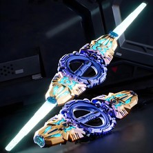 Apexma Kıvılcım ve Buhar Efektli 360° Dönen Işıklı Şarjlı Sesli 100 cm Rgb Oyuncak Kılıç