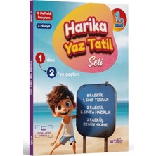 Artıbir Yayınları 1. Sınıf 1'den 2'e Geçtim Harika Yaz Tatil Seti Yeni Maarif