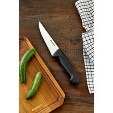 Cooker 27 cm Paslanmaz Çelik Kasap Bıçağı Siyah CKR4597