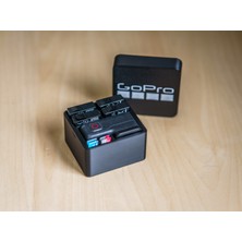 Print Zone Gopro Hero 5 / 6 / 7 Koruyucu Taşıma Kutusu - Batarya ve Hafıza Kartı Bölmeli Kutu