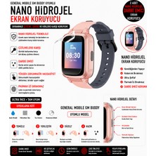 Astakos General Mobile Gm Buddy Uyumlu Nano Hidrojel Ekran Koruyucu Şeffaf Darbe Emici Film