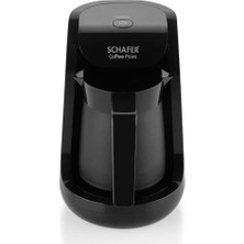 Schafer Coffee Point Siyah Türk Kahve Makinesi Outlet Teşhir Ürün