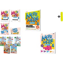 Kurmay More And More 4. Sınıf Ingilizce Konu Soru Tekrar Hikaye Seti 4 Kitap Yeni