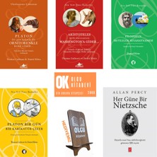 Aylak Kitap 5 Kitap Set / Her Güne Bir Nietzsche - Platon Bir Gün Kolunda Bir Ornitorenkle Bara Girer - Aristoteles Ile Bir Karıncayiyen Washington'a Gider