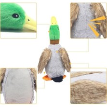 Hereveoyuncak Sesli Ördek Şekilli Peluş Köpeek Oyuncağı