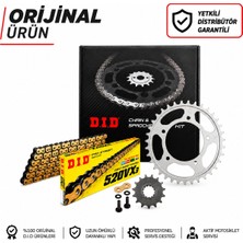 DID Dıd Triumph Tiger Sport 650 Zincir Dişli Set (2022-2024) X-Ringli Zincir (Gold Renk)
