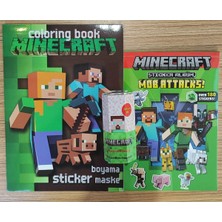 Ada Çanta Kırtasiye Piksel Figürlü Boyama Kitabı, Sticker Albüm ve Sonny Angel Figür Seti GY85446022