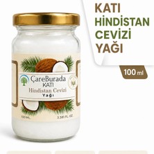 Çare Burada ÇareBurada Katı Hindistan Cevizi Yağı 100 ml. - Soğuk Sıkım
