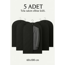 Empressco Yellow Stary Home Decor (5 Adet) Siyah Tela Kumaş Elbise Kılıfı(Gamboç) - 60X100 cm Takım Elbise Koruma Hurcu - Fiyatı, Yorumları